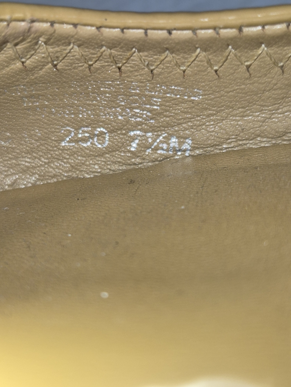 Tory Burch Reva Ballet Flats, Tan Patent  Leather, Size 7.5, GUC - Picture 4 of 13